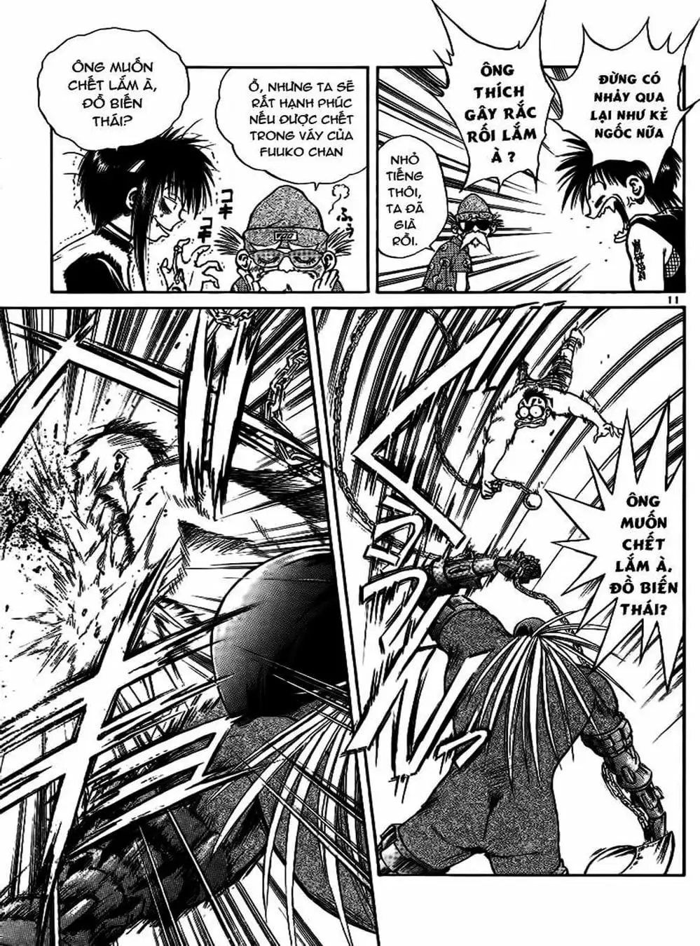 Truyện Tranh Ngọn Lửa Recca - Flame Of Recca trang 9