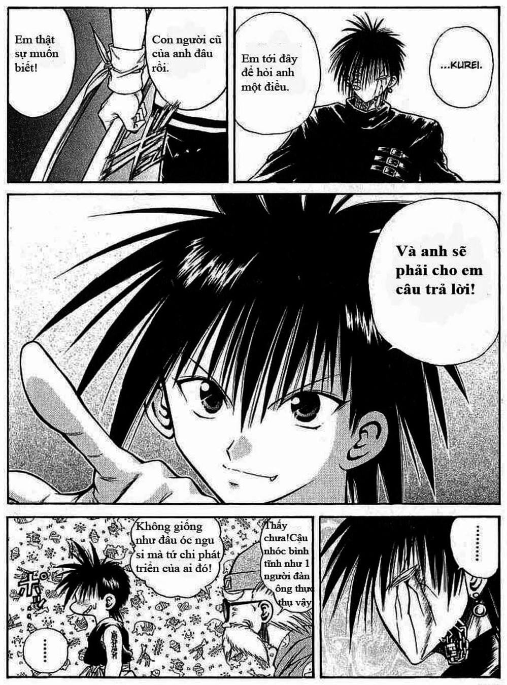 Truyện Tranh Ngọn Lửa Recca - Flame Of Recca trang 9