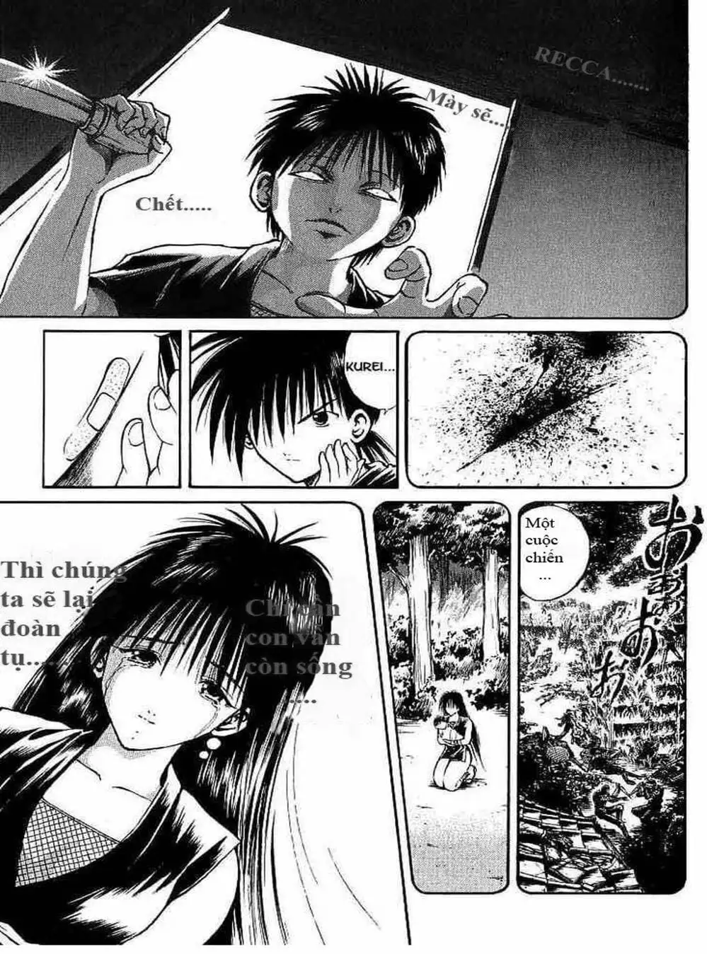 Truyện Tranh Ngọn Lửa Recca - Flame Of Recca trang 9