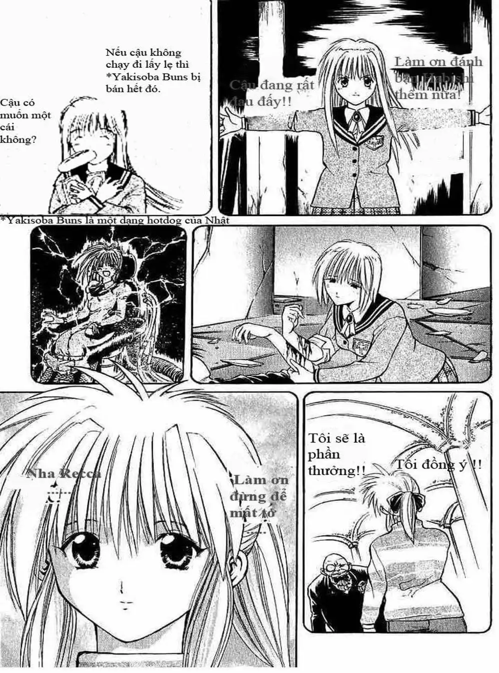 Truyện Tranh Ngọn Lửa Recca - Flame Of Recca trang 9