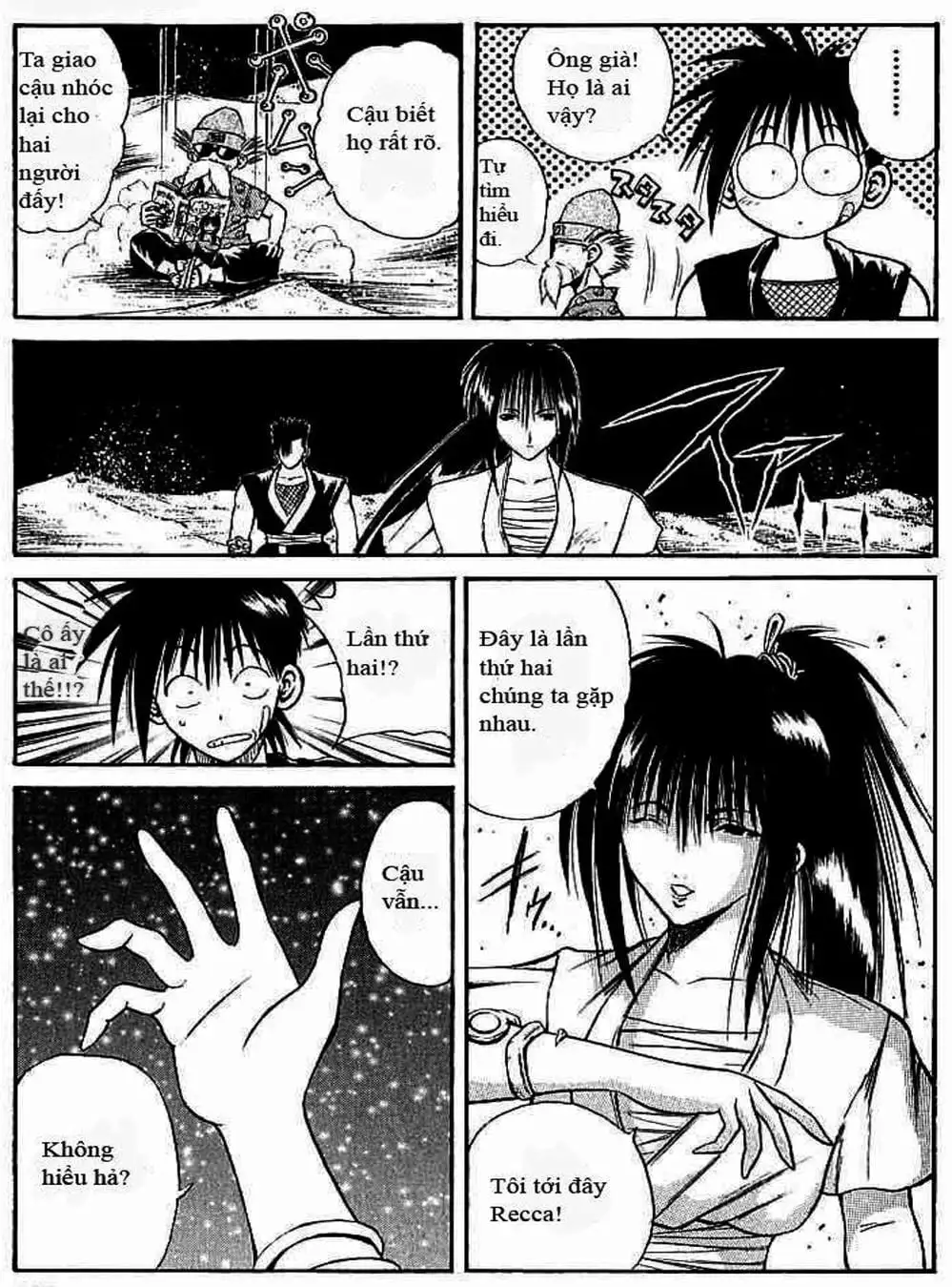 Truyện Tranh Ngọn Lửa Recca - Flame Of Recca trang 9