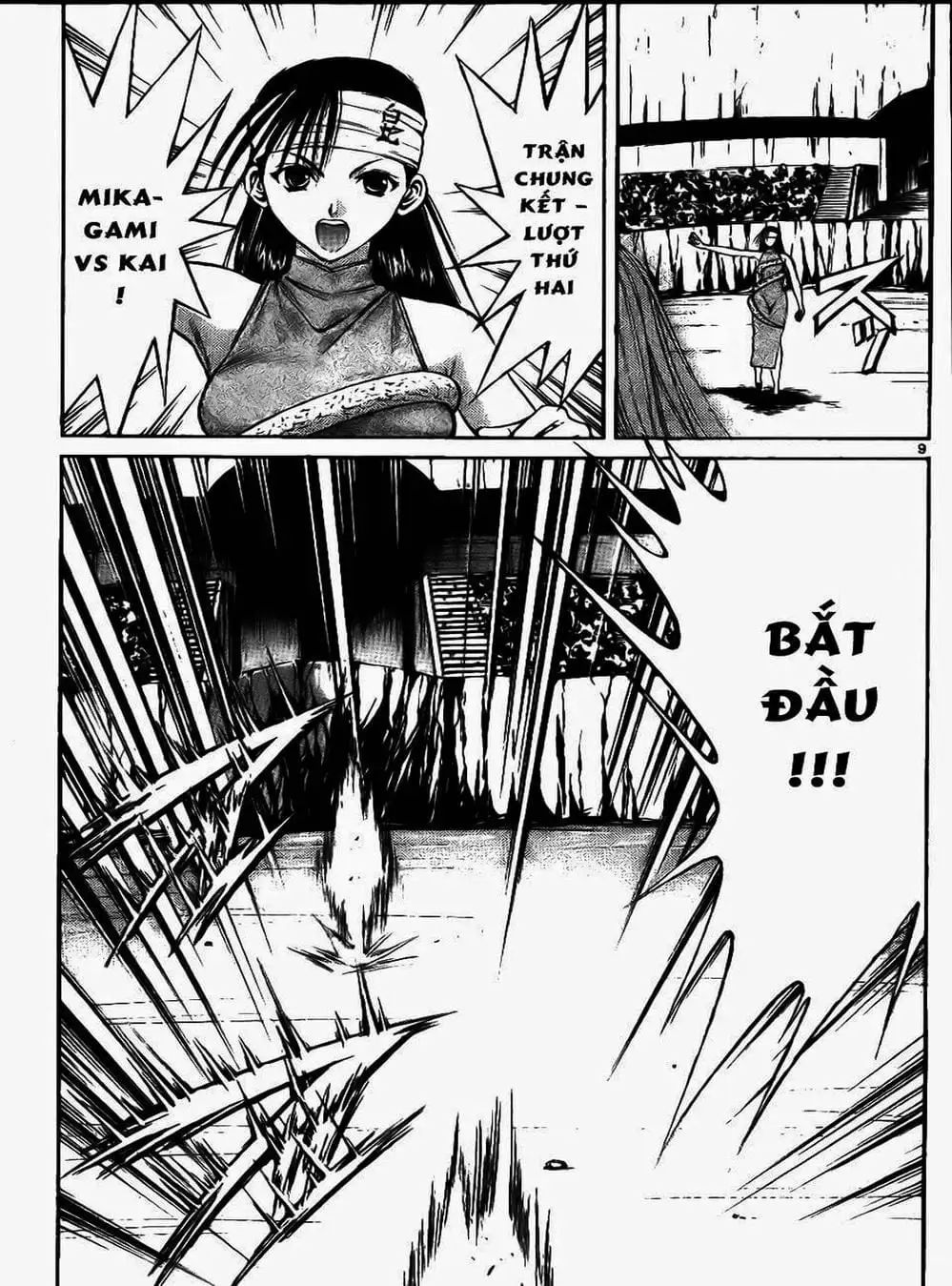 Truyện Tranh Ngọn Lửa Recca - Flame Of Recca trang 9