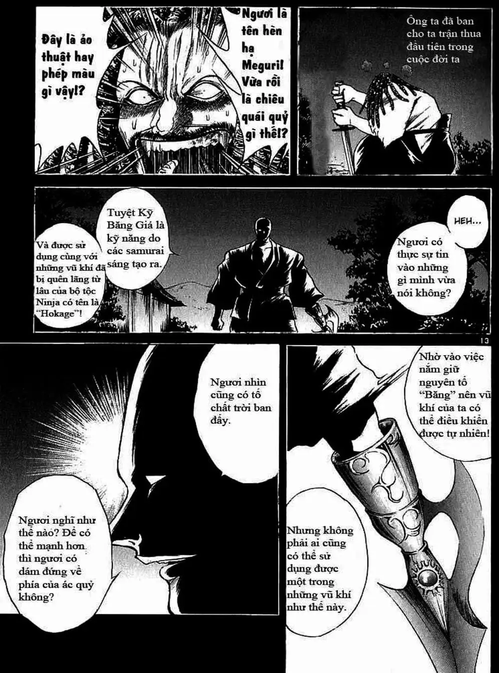 Truyện Tranh Ngọn Lửa Recca - Flame Of Recca trang 9