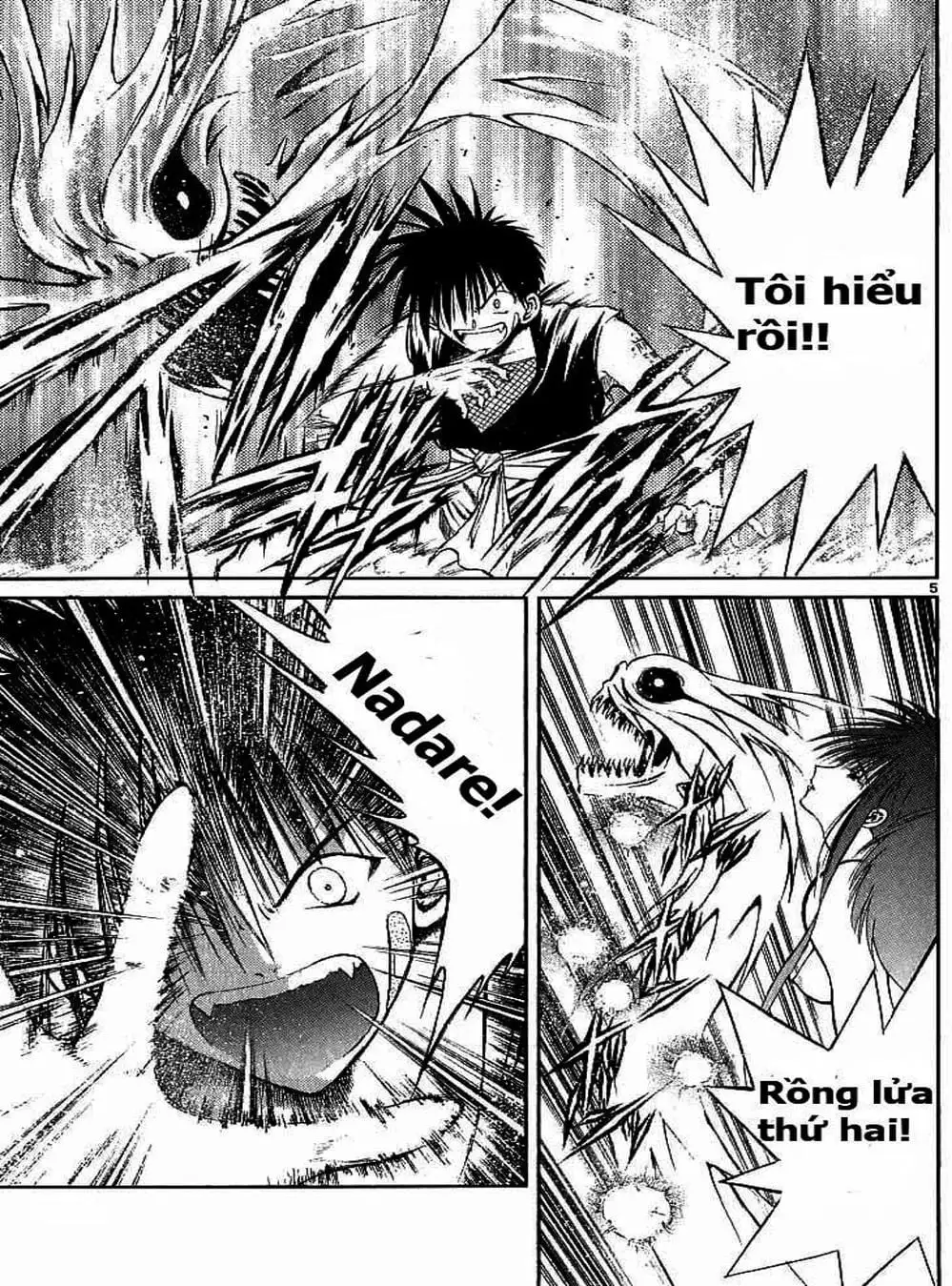 Truyện Tranh Ngọn Lửa Recca - Flame Of Recca trang 9