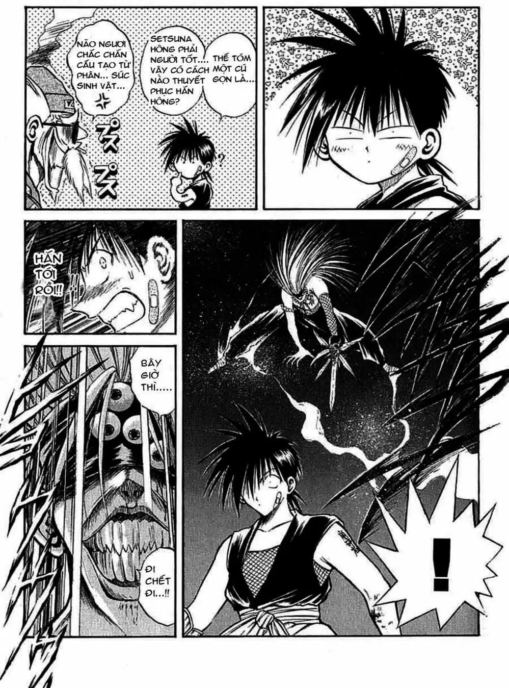 Truyện Tranh Ngọn Lửa Recca - Flame Of Recca trang 9