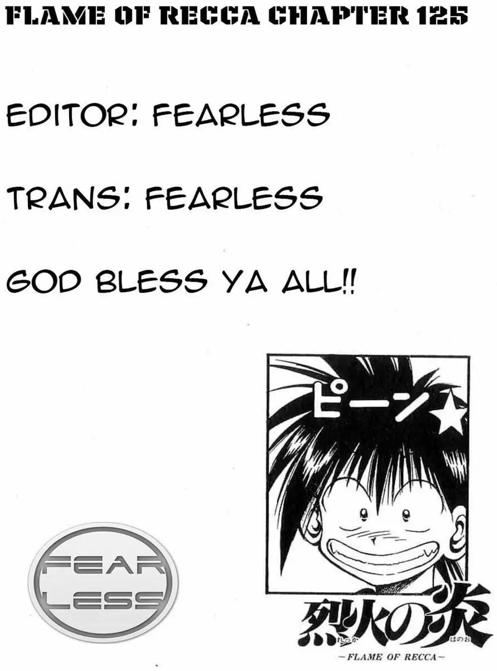 Truyện Tranh Ngọn Lửa Recca - Flame Of Recca trang 9