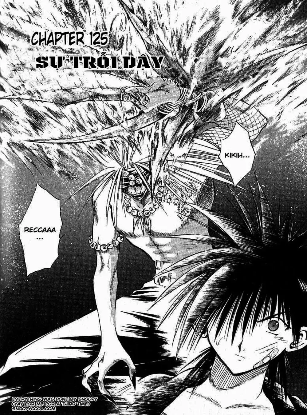 Truyện Tranh Ngọn Lửa Recca - Flame Of Recca trang 9