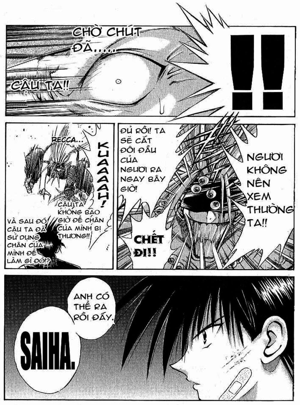 Truyện Tranh Ngọn Lửa Recca - Flame Of Recca trang 9