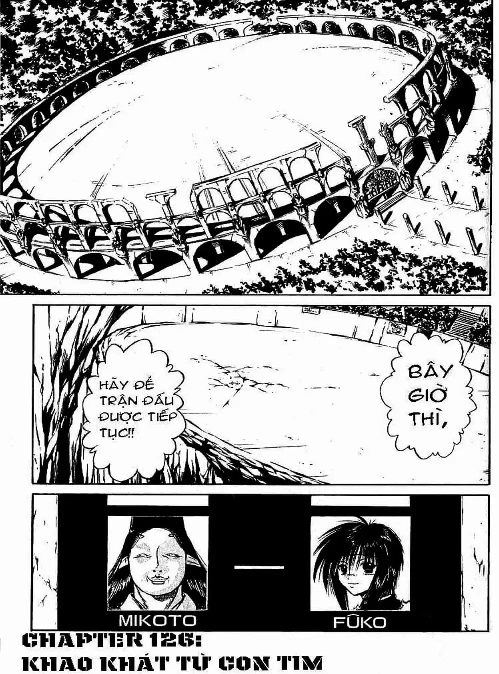 Truyện Tranh Ngọn Lửa Recca - Flame Of Recca trang 9