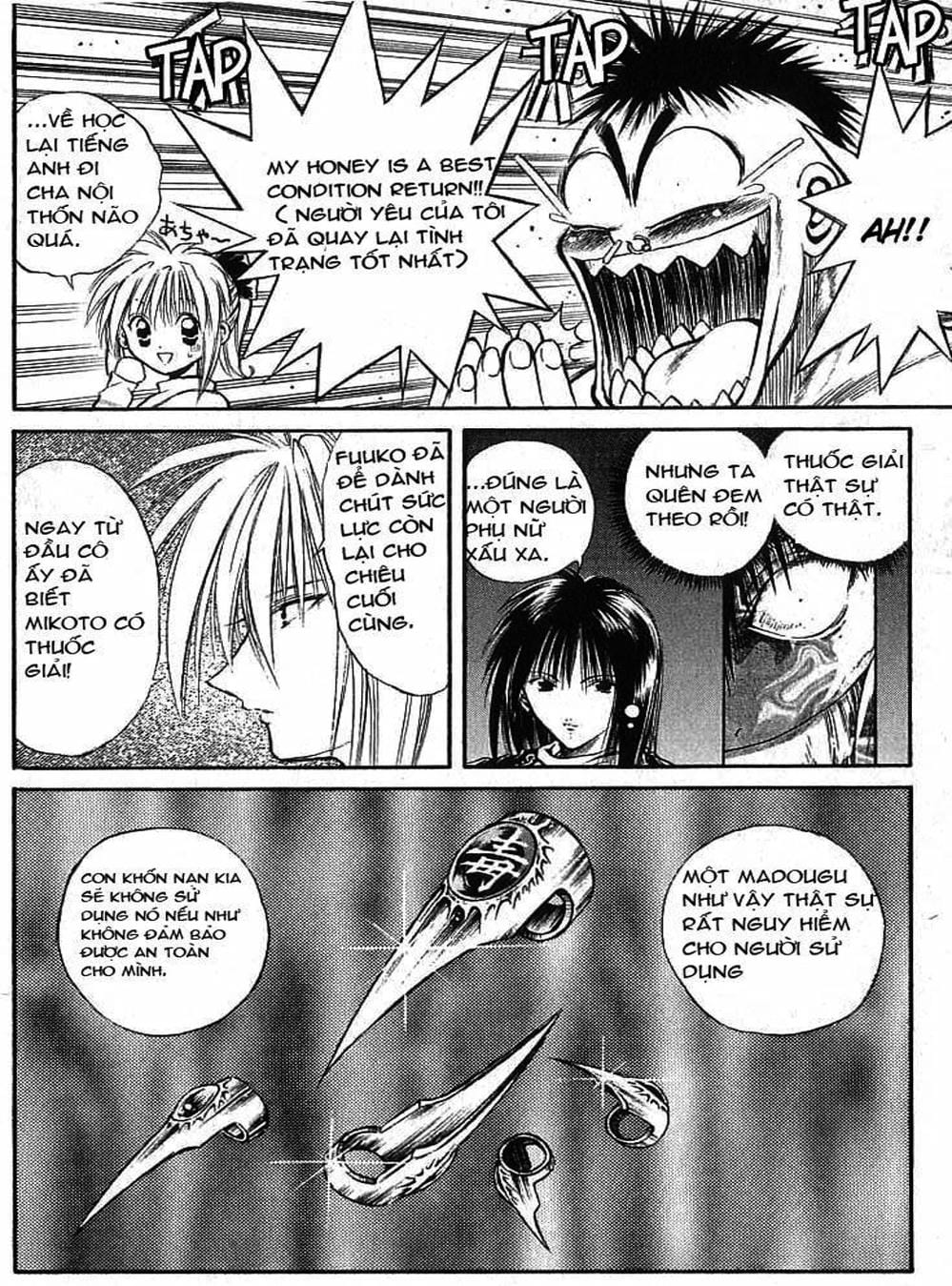 Truyện Tranh Ngọn Lửa Recca - Flame Of Recca trang 9