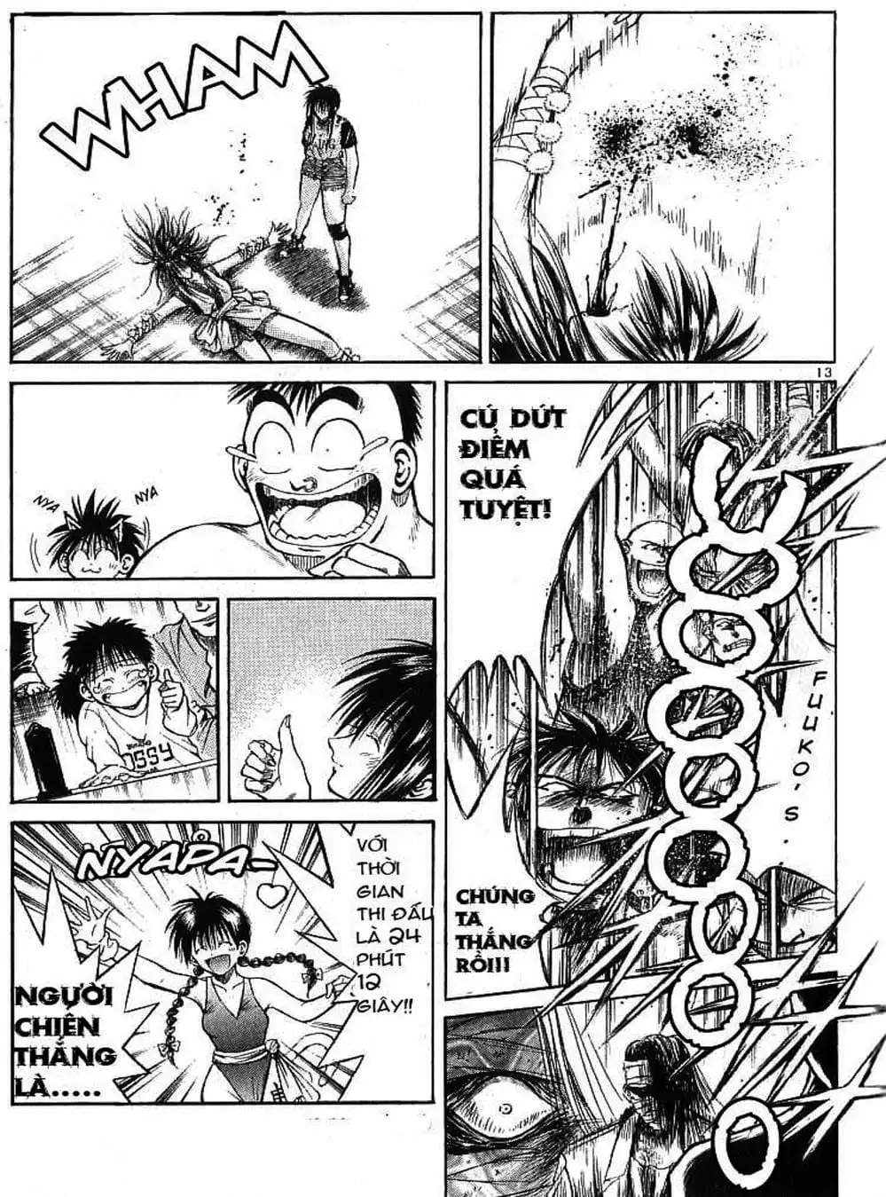 Truyện Tranh Ngọn Lửa Recca - Flame Of Recca trang 9