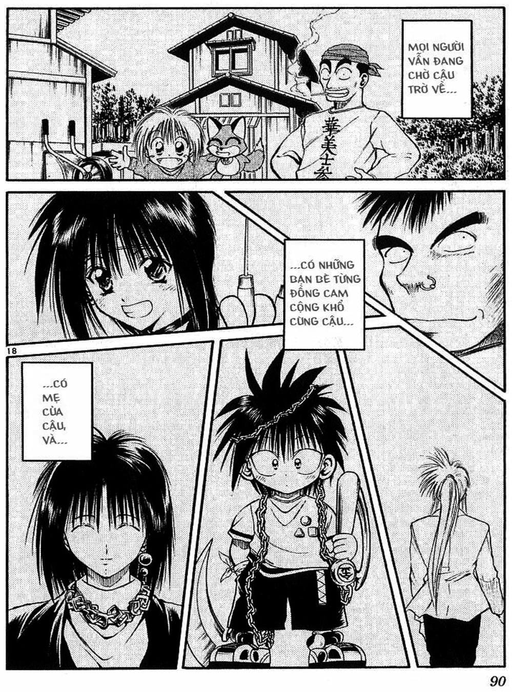 Truyện Tranh Ngọn Lửa Recca - Flame Of Recca trang 9