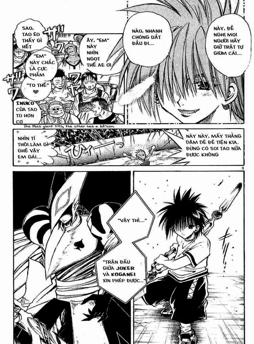 Truyện Tranh Ngọn Lửa Recca - Flame Of Recca trang 9