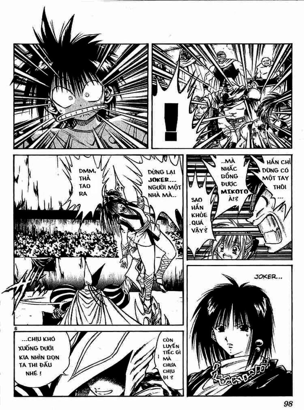 Truyện Tranh Ngọn Lửa Recca - Flame Of Recca trang 9