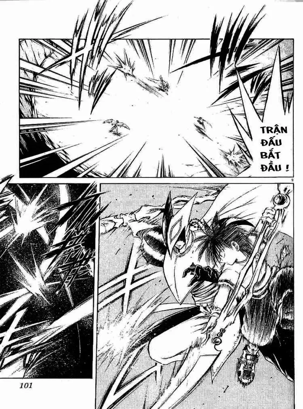 Truyện Tranh Ngọn Lửa Recca - Flame Of Recca trang 9