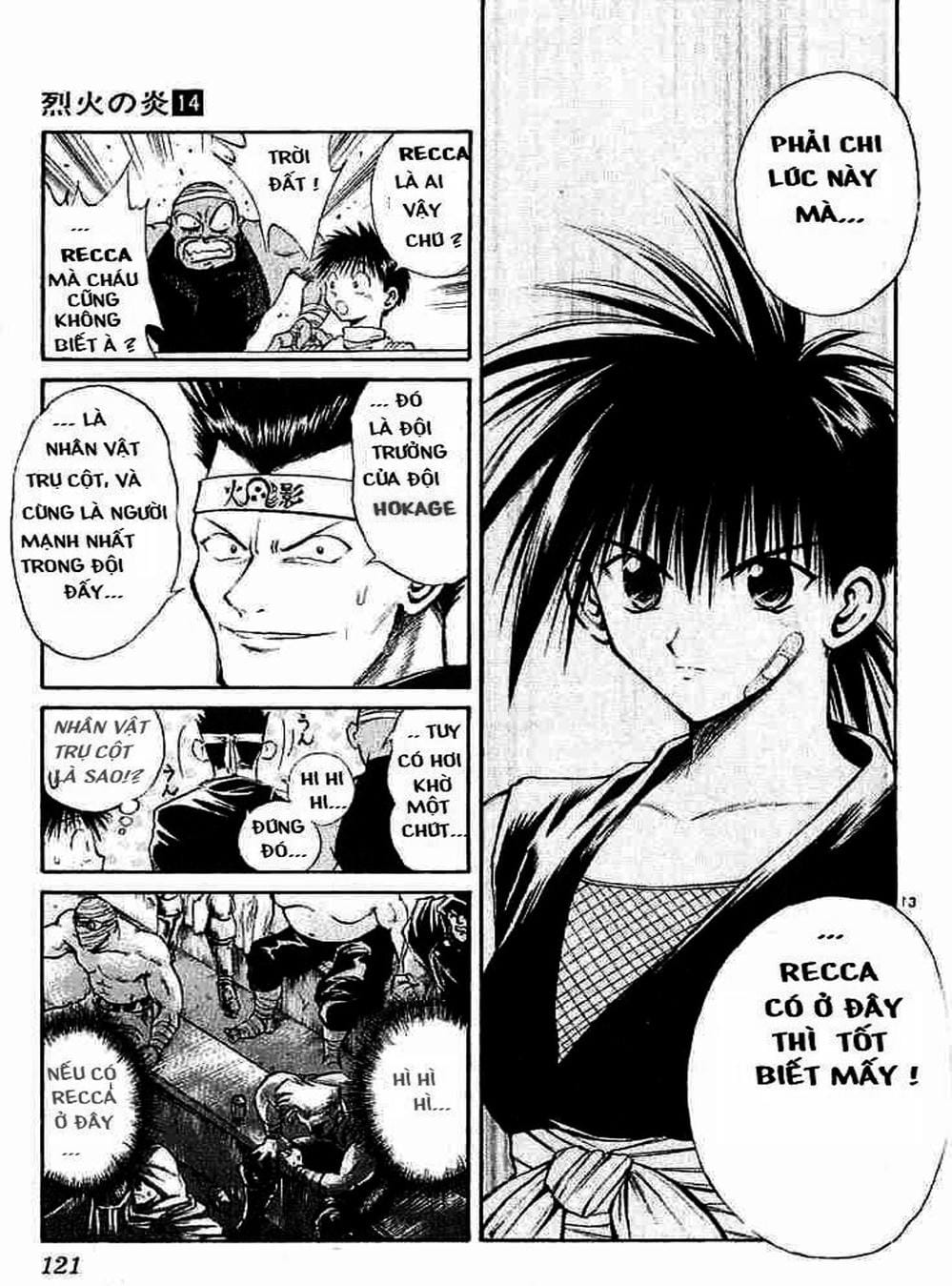 Truyện Tranh Ngọn Lửa Recca - Flame Of Recca trang 9