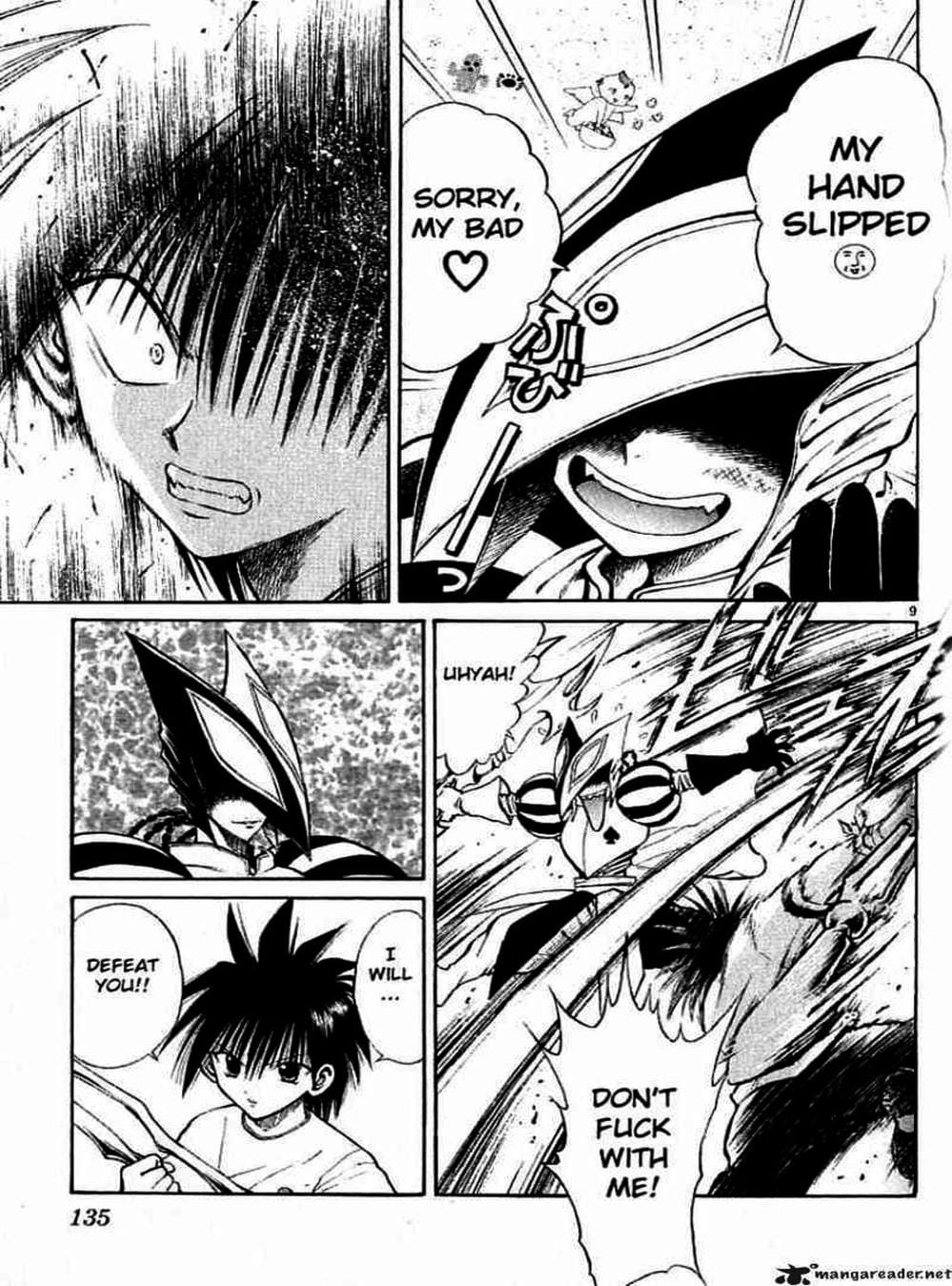 Truyện Tranh Ngọn Lửa Recca - Flame Of Recca trang 9