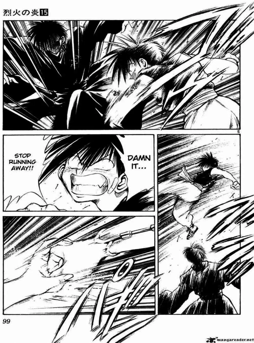 Truyện Tranh Ngọn Lửa Recca - Flame Of Recca trang 9