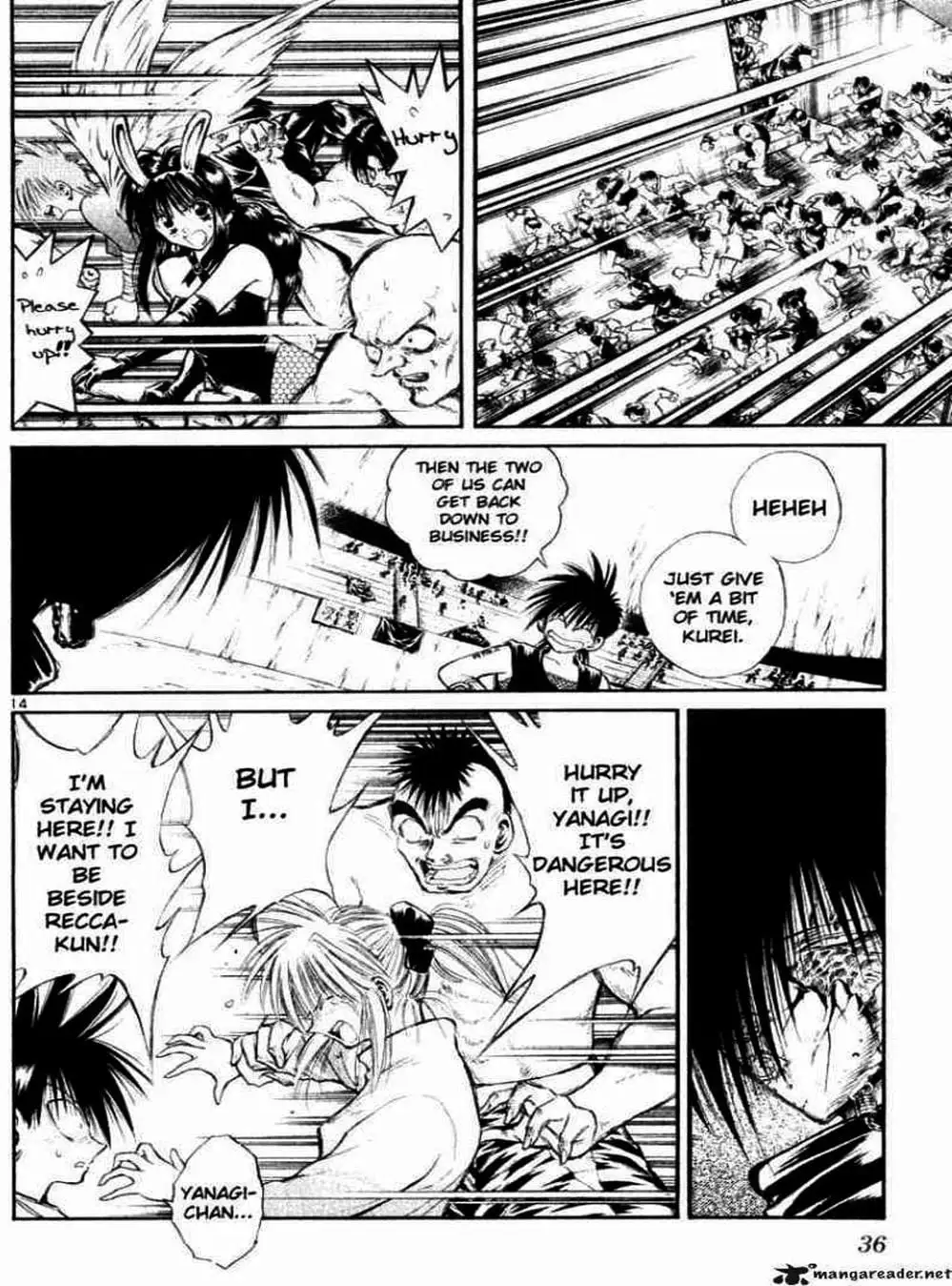 Truyện Tranh Ngọn Lửa Recca - Flame Of Recca trang 9