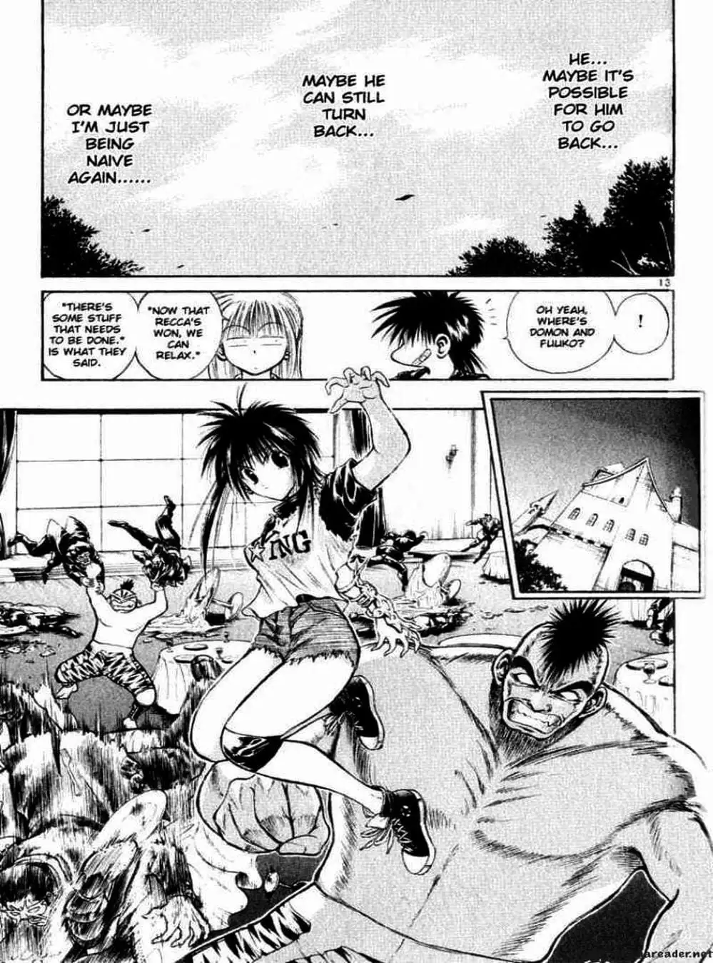 Truyện Tranh Ngọn Lửa Recca - Flame Of Recca trang 9