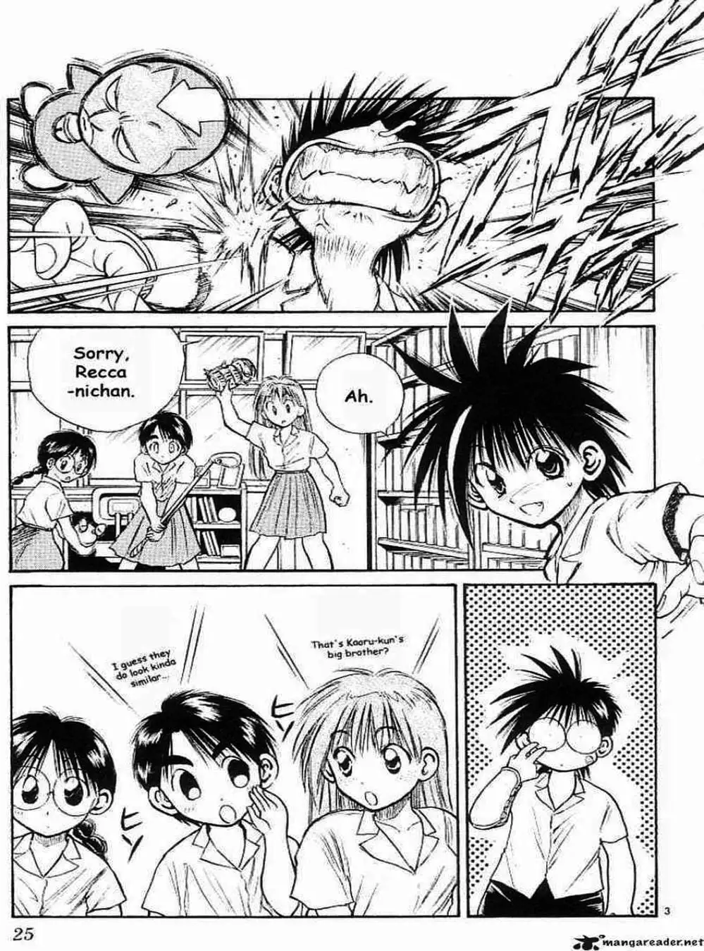 Truyện Tranh Ngọn Lửa Recca - Flame Of Recca trang 9