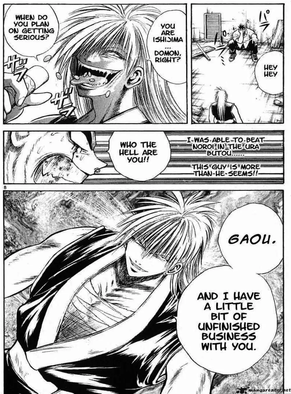 Truyện Tranh Ngọn Lửa Recca - Flame Of Recca trang 9