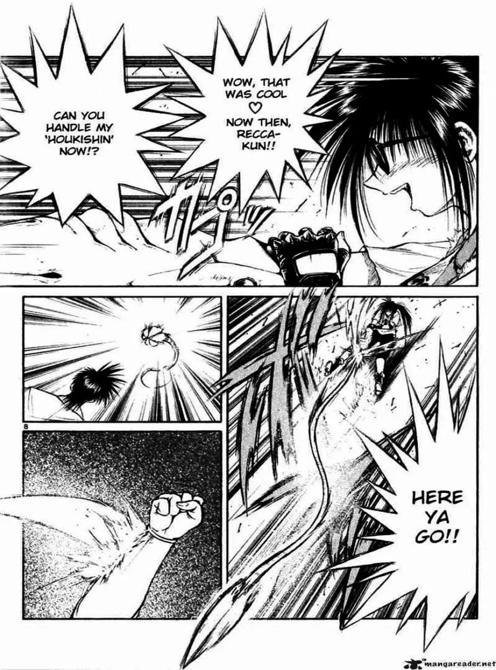 Truyện Tranh Ngọn Lửa Recca - Flame Of Recca trang 9