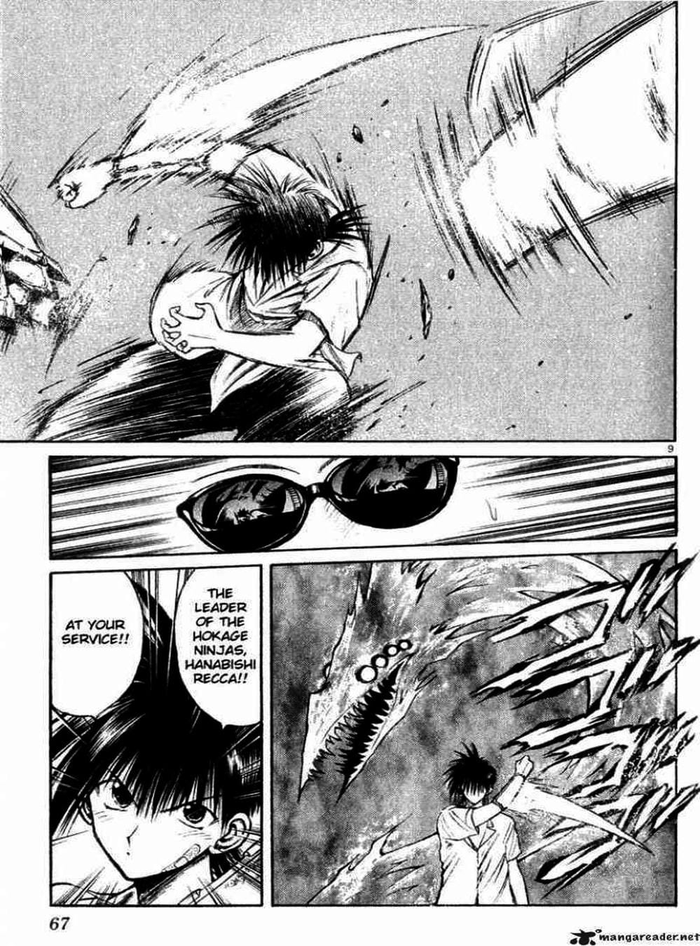 Truyện Tranh Ngọn Lửa Recca - Flame Of Recca trang 9