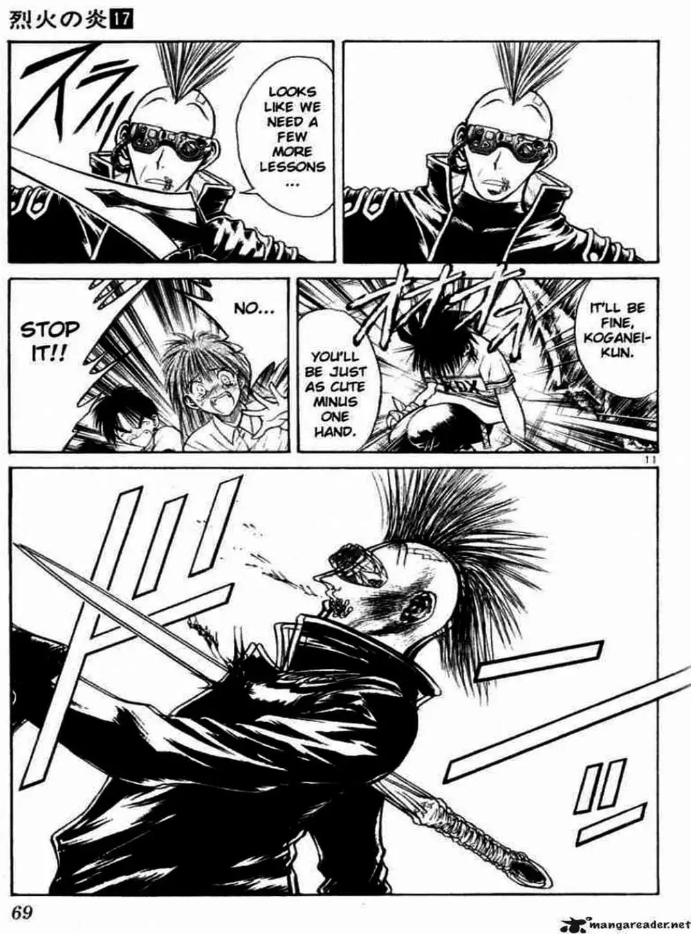 Truyện Tranh Ngọn Lửa Recca - Flame Of Recca trang 9