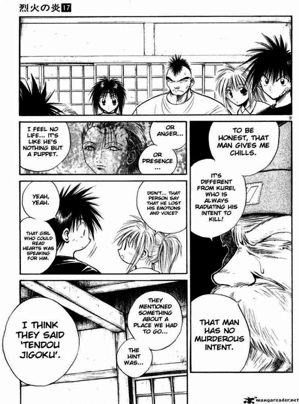 Truyện Tranh Ngọn Lửa Recca - Flame Of Recca trang 9