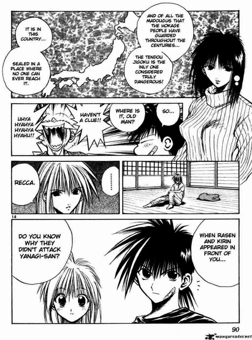 Truyện Tranh Ngọn Lửa Recca - Flame Of Recca trang 9