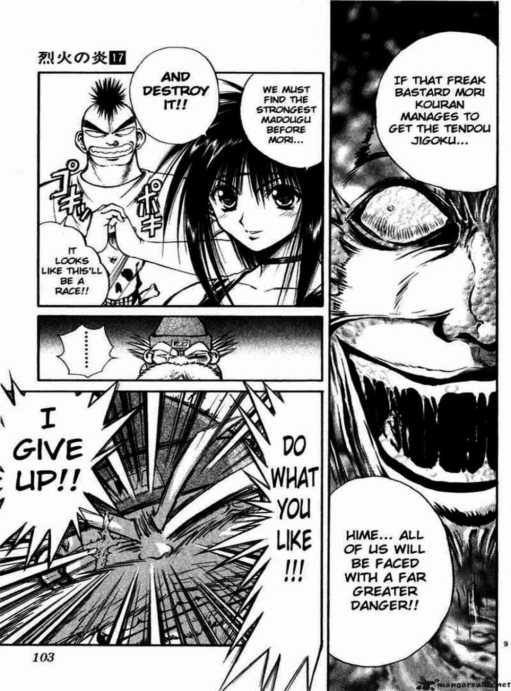 Truyện Tranh Ngọn Lửa Recca - Flame Of Recca trang 9