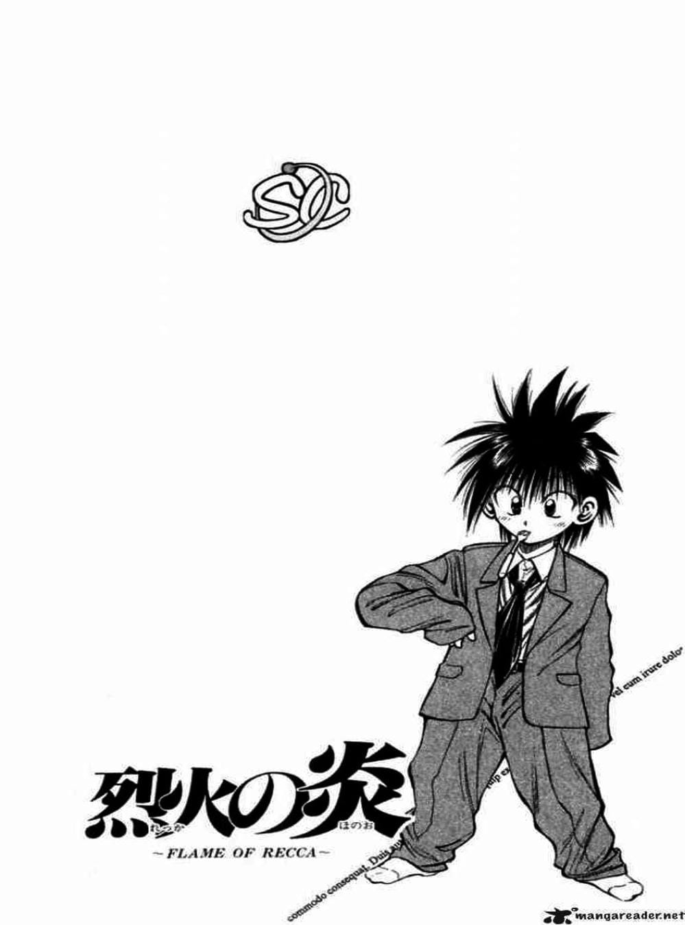 Truyện Tranh Ngọn Lửa Recca - Flame Of Recca trang 9