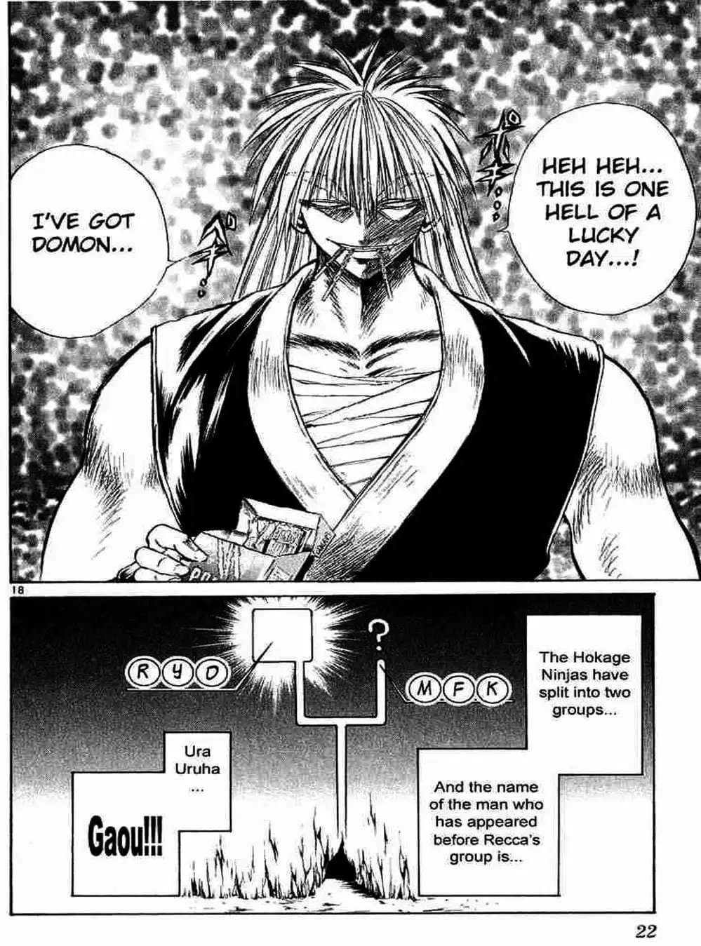 Truyện Tranh Ngọn Lửa Recca - Flame Of Recca trang 9