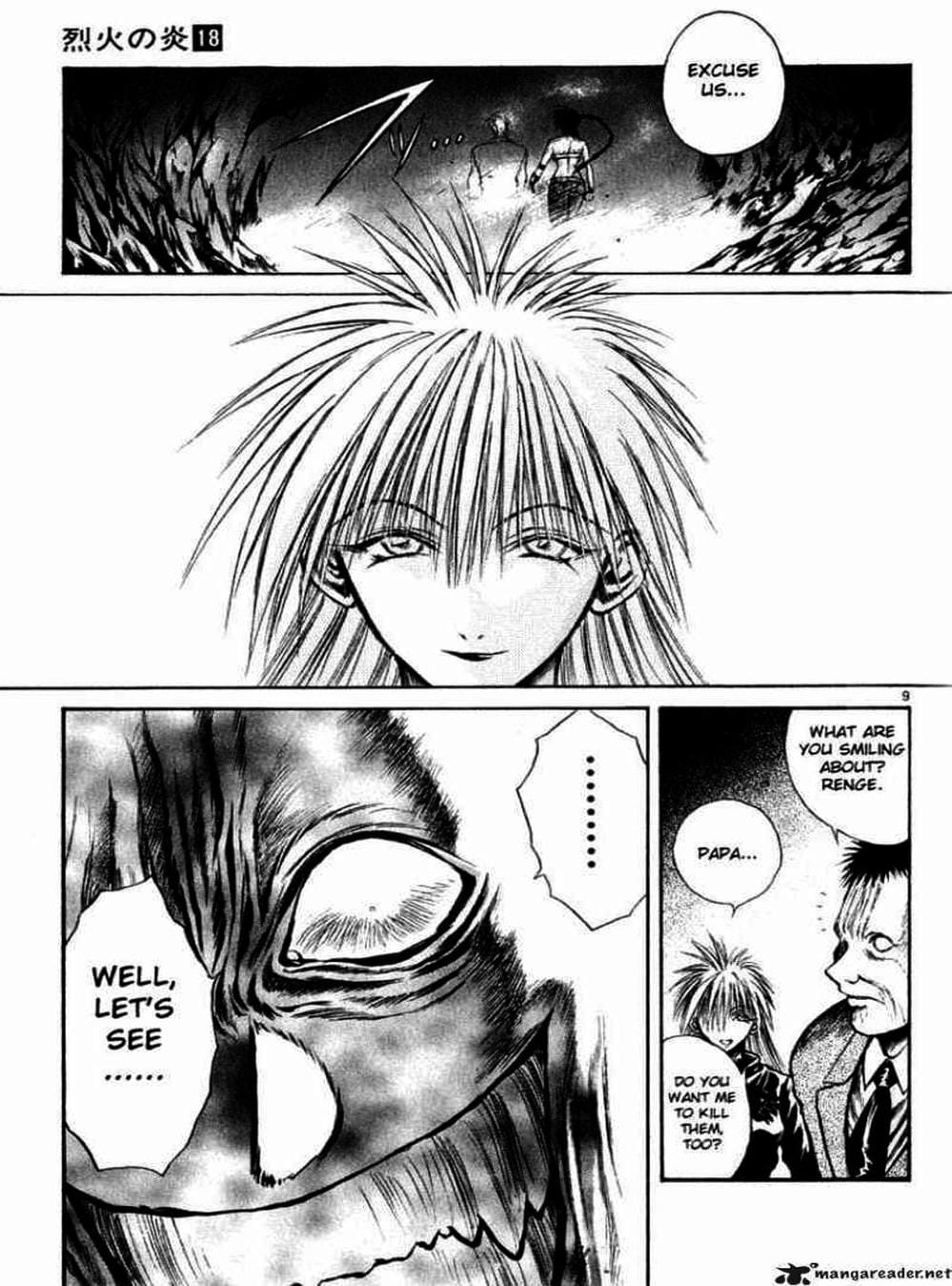 Truyện Tranh Ngọn Lửa Recca - Flame Of Recca trang 9