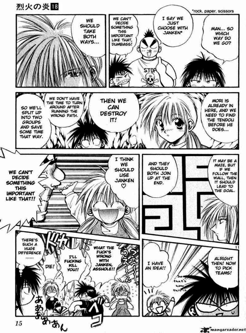 Truyện Tranh Ngọn Lửa Recca - Flame Of Recca trang 9