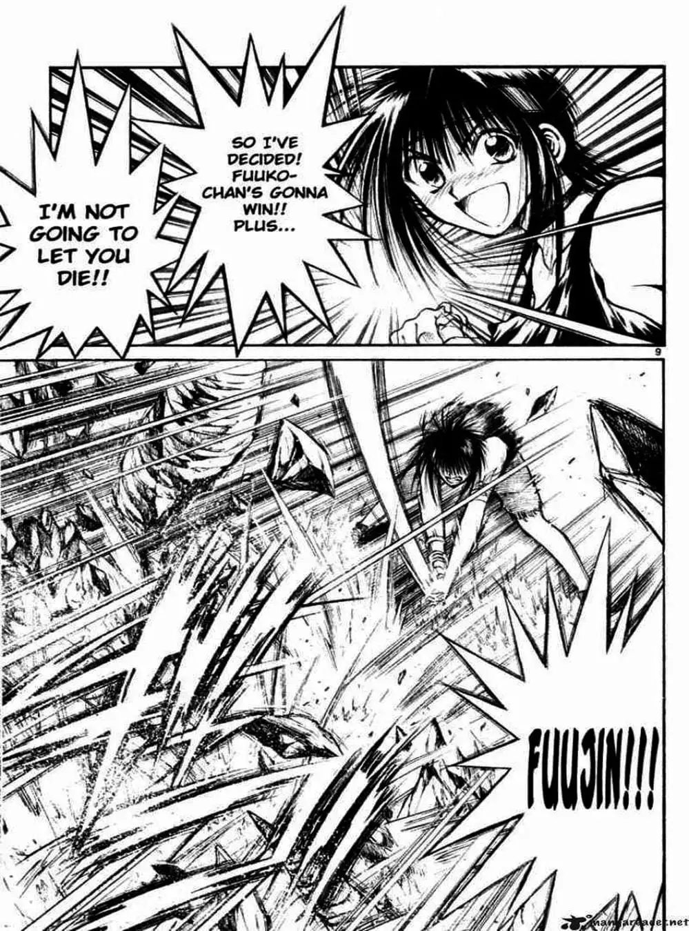 Truyện Tranh Ngọn Lửa Recca - Flame Of Recca trang 9