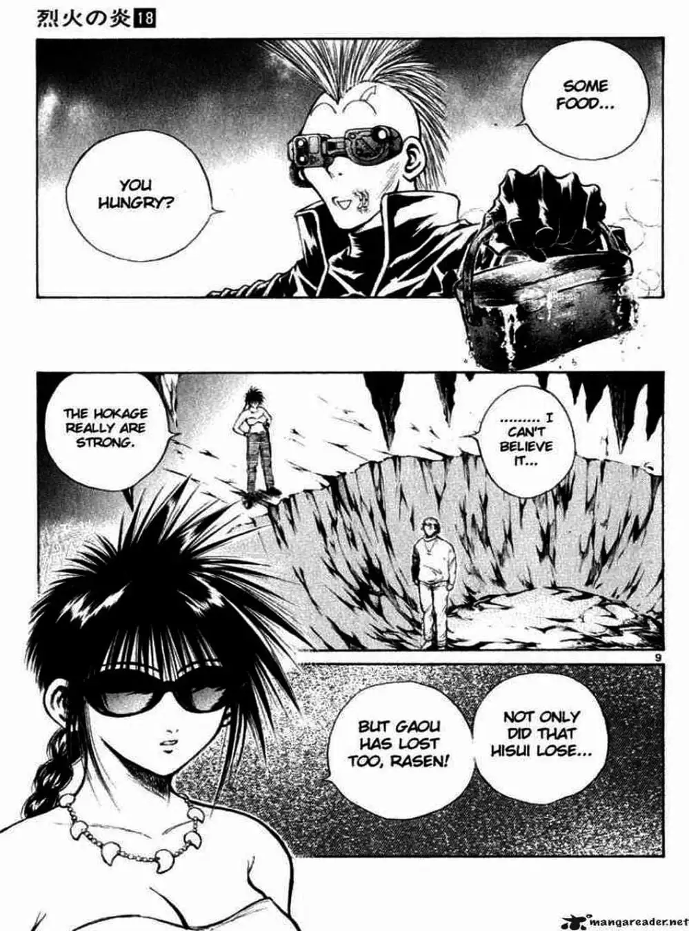 Truyện Tranh Ngọn Lửa Recca - Flame Of Recca trang 9