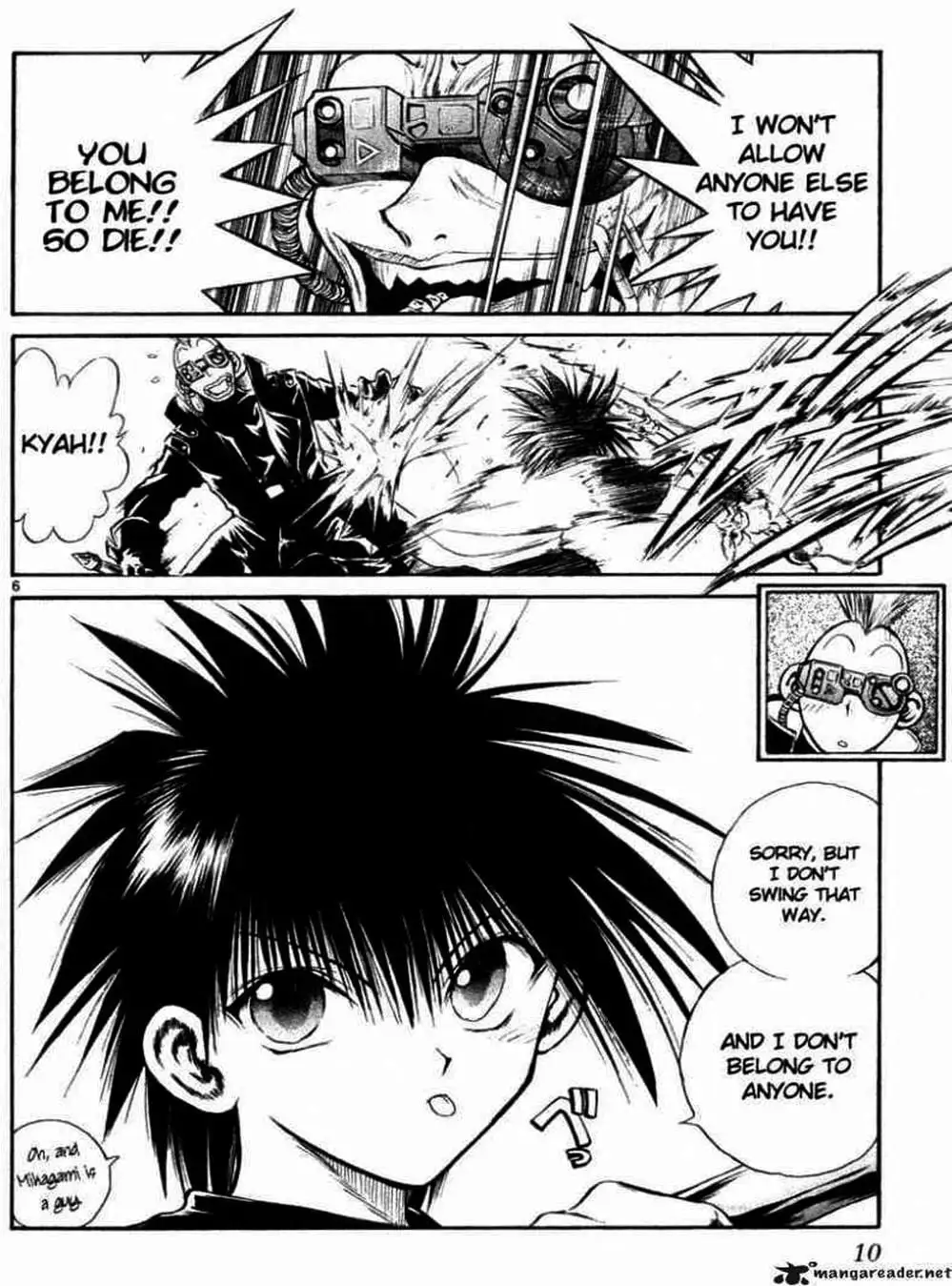 Truyện Tranh Ngọn Lửa Recca - Flame Of Recca trang 9