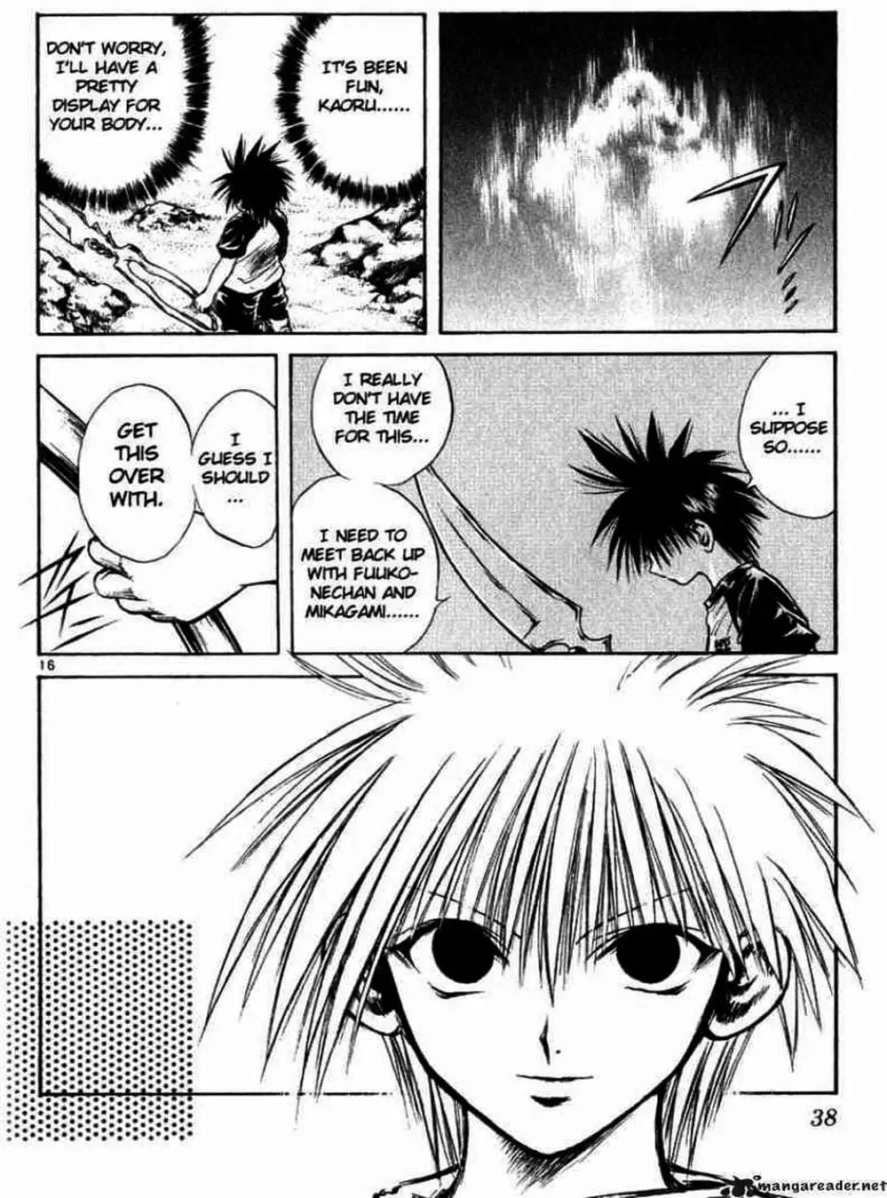 Truyện Tranh Ngọn Lửa Recca - Flame Of Recca trang 9