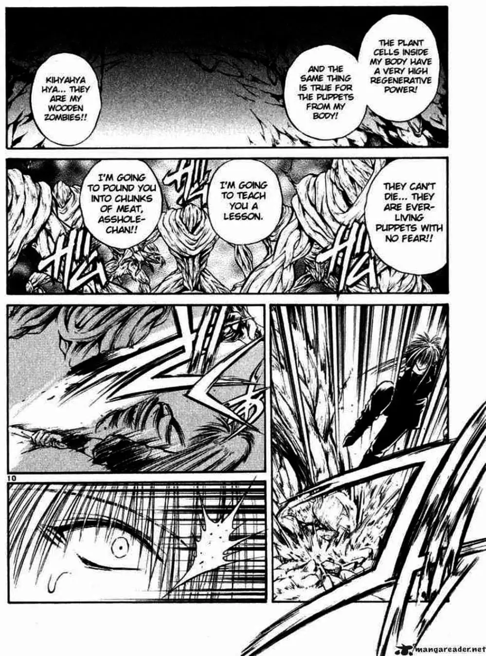 Truyện Tranh Ngọn Lửa Recca - Flame Of Recca trang 9