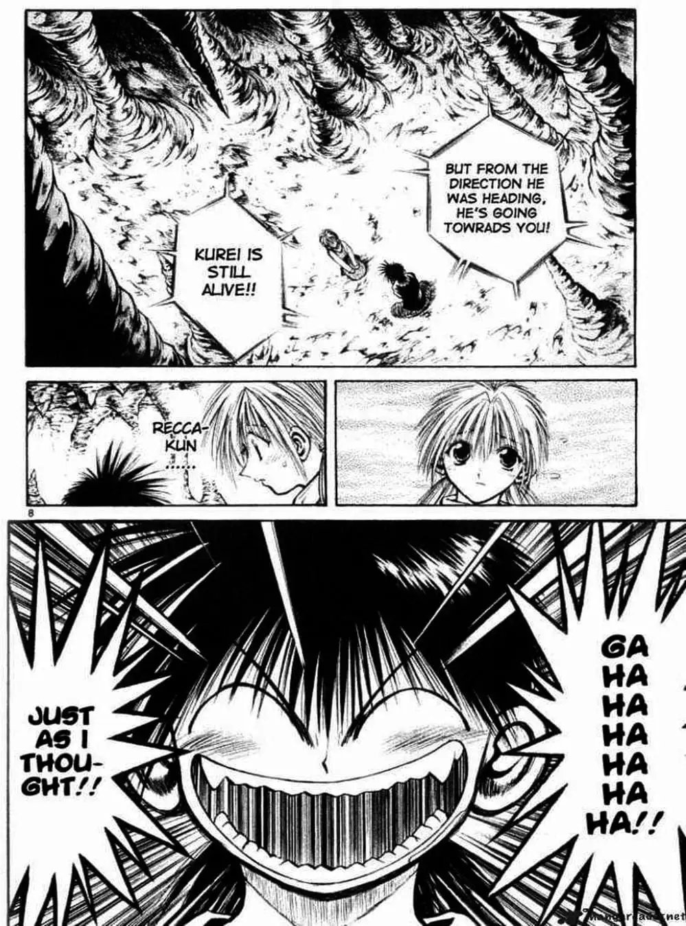 Truyện Tranh Ngọn Lửa Recca - Flame Of Recca trang 9