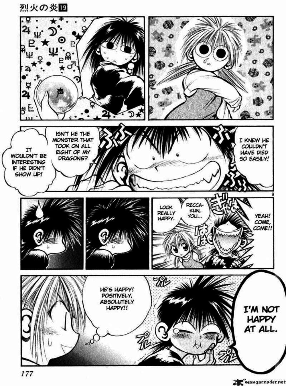 Truyện Tranh Ngọn Lửa Recca - Flame Of Recca trang 9