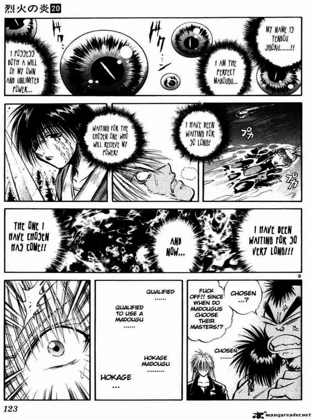 Truyện Tranh Ngọn Lửa Recca - Flame Of Recca trang 9