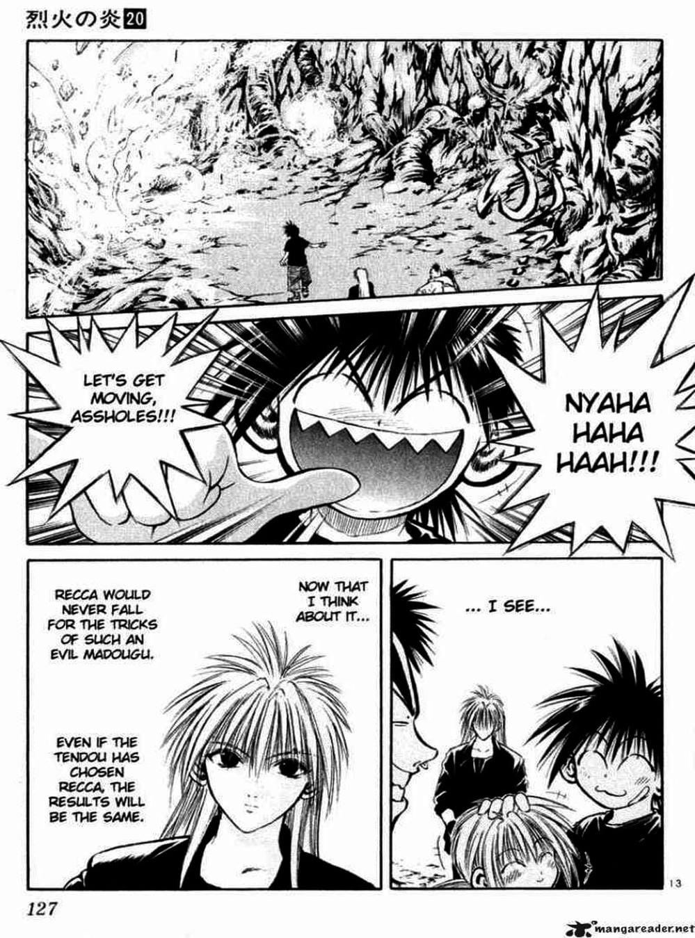 Truyện Tranh Ngọn Lửa Recca - Flame Of Recca trang 9