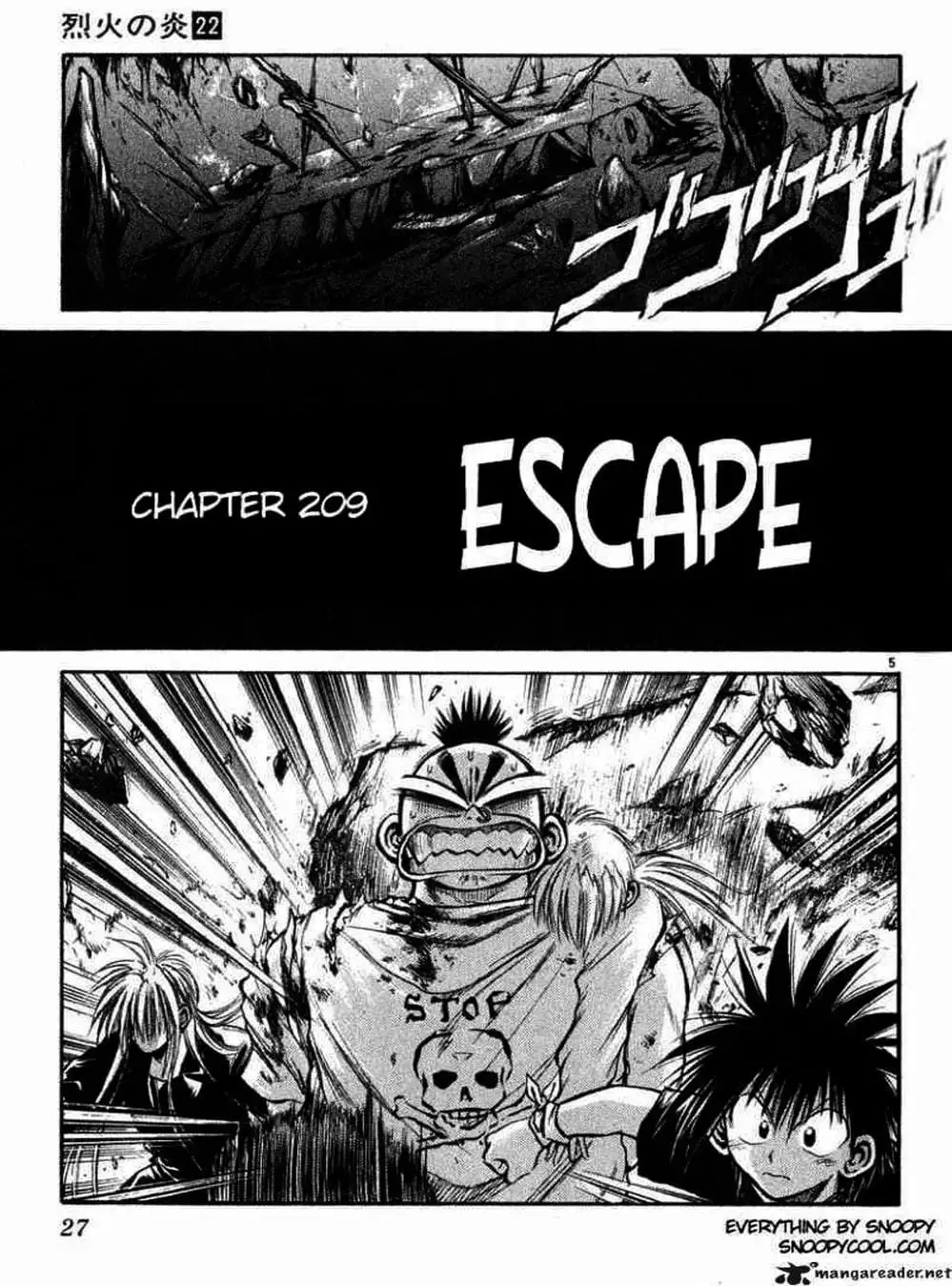 Truyện Tranh Ngọn Lửa Recca - Flame Of Recca trang 9