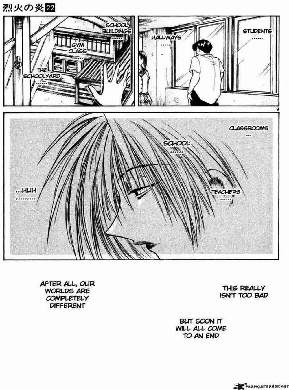 Truyện Tranh Ngọn Lửa Recca - Flame Of Recca trang 9