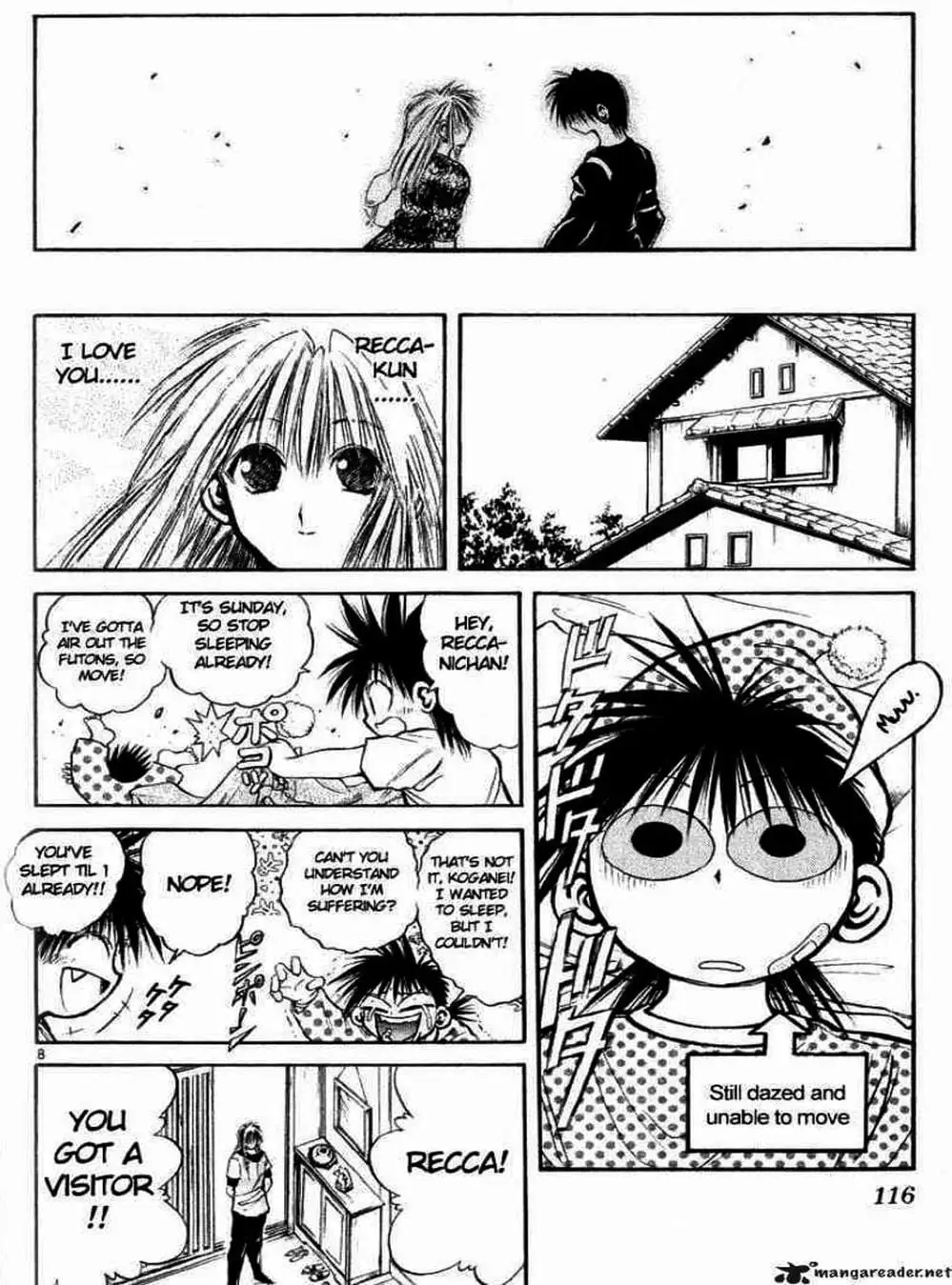 Truyện Tranh Ngọn Lửa Recca - Flame Of Recca trang 9