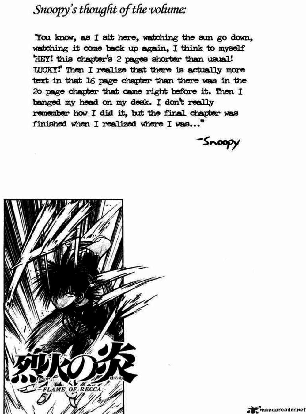 Truyện Tranh Ngọn Lửa Recca - Flame Of Recca trang 9