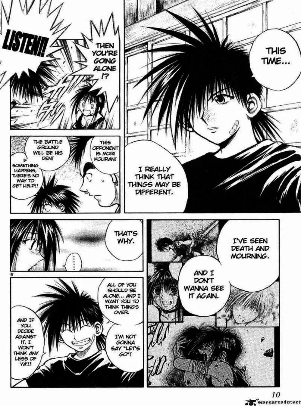 Truyện Tranh Ngọn Lửa Recca - Flame Of Recca trang 9